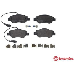 stabdžių trinkelių rinkinys, diskinis stabdys PRIME LINE
                                BREMBO                           