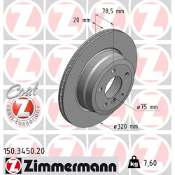 stabdžių diskas (1vnt) COAT Z
                                ZIMMERMANN                                                150