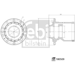 rato stebulė
                                FEBI BILSTEIN                                                180509, FEBI BILST