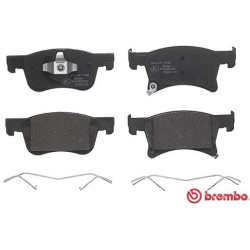 stabdžių trinkelių rinkinys, diskinis stabdys PRIME LINE
                                BREMBO                           