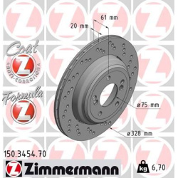 stabdžių diskas (1vnt) FORMULA Z
ZIMMERMANN