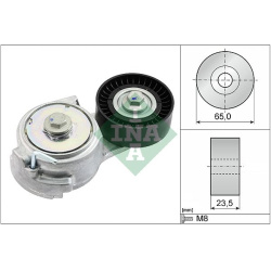 diržo įtempiklis, V formos rumbuotas diržas
                                INA                                           