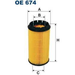 alyvos filtras
                                FILTRON                                                OE674, Nenurodytas gami
