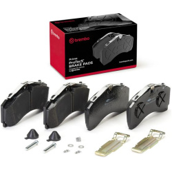 Stabdžių trinkelių rinkinys, diskinis stabdys PRIME LINE - ProTecS
                                BREMBO                 