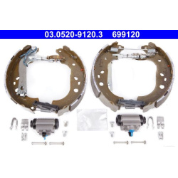 stabdžių trinkelių komplektas Original ATE TopKit
                                03.0520-9120.3, ATE, 030520-91203, auto 