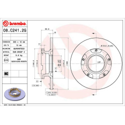 stabdžių rinkinys, diskiniai stabdžiai BEYOND LINE - Greenance
                                BREMBO                     