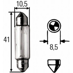 lemputė HEAVY DUTY
HELLA 8GM 002 091-241, Nen