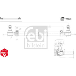 centrinės trauklės mazgas ProKit
                                FEBI BILSTEIN                                             