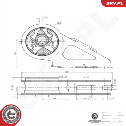 variklio montavimas
                                ESEN SKV                                                75SKV230, Nenurod