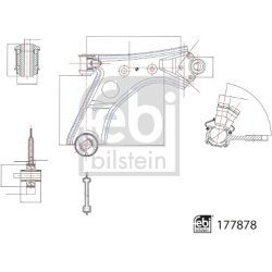 pakabos svirtis
                                FEBI BILSTEIN                                177878, FEBI BILSTEIN, 177878, a