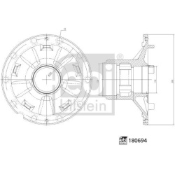 rato stebulė
                                FEBI BILSTEIN                                180694, FEBI BILSTEIN, 180694, aut