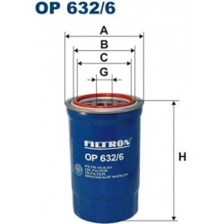 alyvos filtras
                                FILTRON                                                OP632/6, Nenurodytas ga