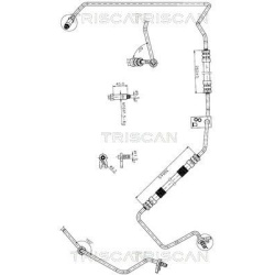hidraulinė žarna, vairo sistema
                                TRISCAN                                                8516