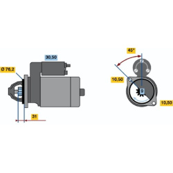 starteris
                                BOSCH                                                0001115035, BOSCH, 0001115035,