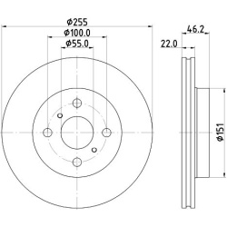 stabdžių diskas (1vnt)
MINTEX MDC3169C, Nenu