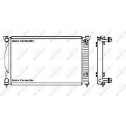 Aušinimo radiatorius
                                NRF                                                50543, NRF, 50543, a