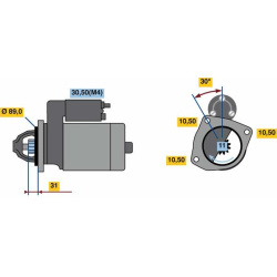starteris
                                BOSCH                                                0001368056, BOSCH, 0001368056,