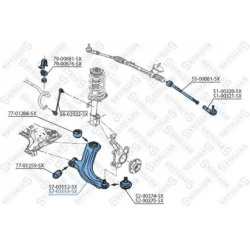 pakabos svirtis
STELLOX 57-03553-SX, STELLOX,