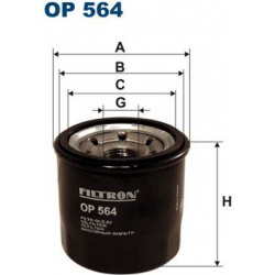 alyvos filtras
                                FILTRON                                OP564, Nenurodytas gamintojas, OP564, a