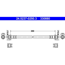stabdžių žarnelė
                                ATE                                24.5237-0250.3, ATE, 24.5237-0250.3, 