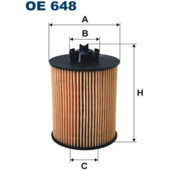 alyvos filtras
                                FILTRON                                                OE648, Nenurodytas gami