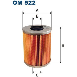 alyvos filtras
                                FILTRON                                                OM522, Nenurodytas gami