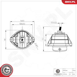 variklio montavimas
                                ESEN SKV                                                75SKV048, Nenurod