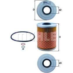 Filtras tepalo
                                MAHLE                                                OX68D, MAHLE, OX68D, auto