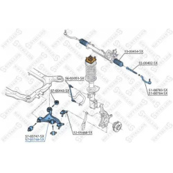 pakabos svirtis
STELLOX 57-03748-SX, STELLOX,