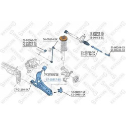 pakabos svirtis
                                STELLOX                                                57-03517-SX, STELLOX, 