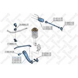 pakabos svirtis
                                STELLOX                                                57-03756-SX, STELLOX, 