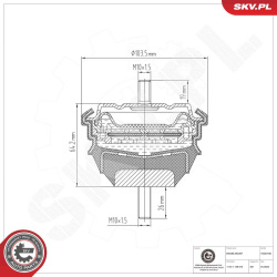 variklio montavimas
                                ESEN SKV                                75SKV180, Nenurodytas gamintojas,