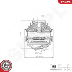 variklio montavimas
ESEN SKV 75SKV155, Nenurodytas gamintojas,