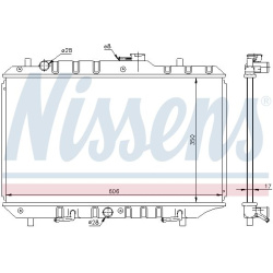 Aušinimo radiatorius
                                NISSENS                                64193, NISSENS, 64193, auto deta
