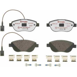 stabdžių trinkelių rinkinys, diskinis stabdys XTRA LINE
                                BREMBO                            