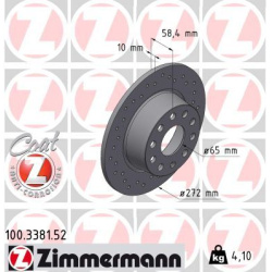 stabdžių diskas (1vnt) SPORT Z
                                ZIMMERMANN                                100.3381.52, Nenur