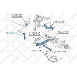 Stabilizatoriaus traukė
                                STELLOX                                56-05657-SX, STELLOX, 56-0565