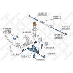 pakabos svirtis
STELLOX 57-03737-SX, STELLOX,