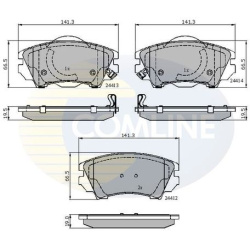 Stabdžių kaladėlės priekinės
                                COMLINE                                                CBP3