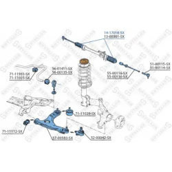 vairo kolonėlės apsauga
                                STELLOX                                14-17018-SX, STELLOX, 14-170