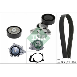 vandens siurblys + V formos rumbuotas diržas, komplektas
                                INA                                