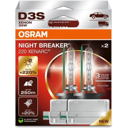 lemputė, priekinis žibintas XENARC® NIGHT BREAKER® LASER
                                ams-OSRAM                       