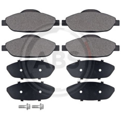 stabdžių trinkelių rinkinys, diskinis stabdys
                                A.B.S.                                      