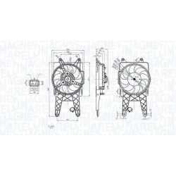 ventiliatorius, radiatoriaus
MAGNETI MARELLI 0
