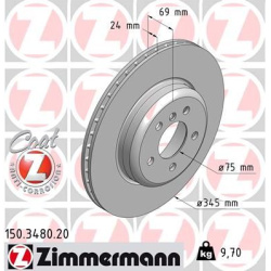 stabdžių diskas (1vnt) COAT Z
                                ZIMMERMANN                                                150