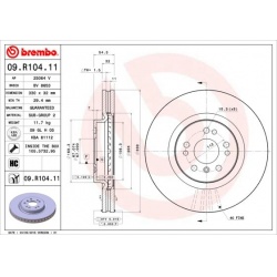 stabdžių diskas (1vnt) PRIME LINE - UV Coated
                                BREMBO                                       