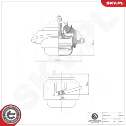 variklio montavimas
                                ESEN SKV                                75SKV203, Nenurodytas gamintojas,
