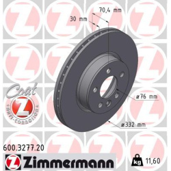 stabdžių diskas (1vnt) COAT Z
                                ZIMMERMANN                                                600