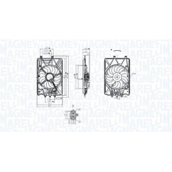 ventiliatorius, radiatoriaus
MAGNETI MARELLI 0