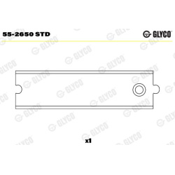 įvorės mažu galu, švaistiklis
                                GLYCO                                                55-265